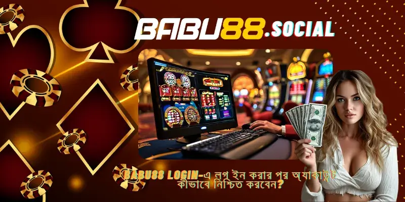 Babu88 Login-এ লগ ইন করার পর অ্যাকাউন্ট কীভাবে নিশ্চিত করবেন?